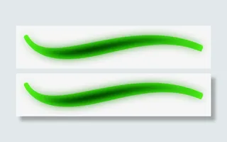 绿色光晕条纹七夕情人节免抠