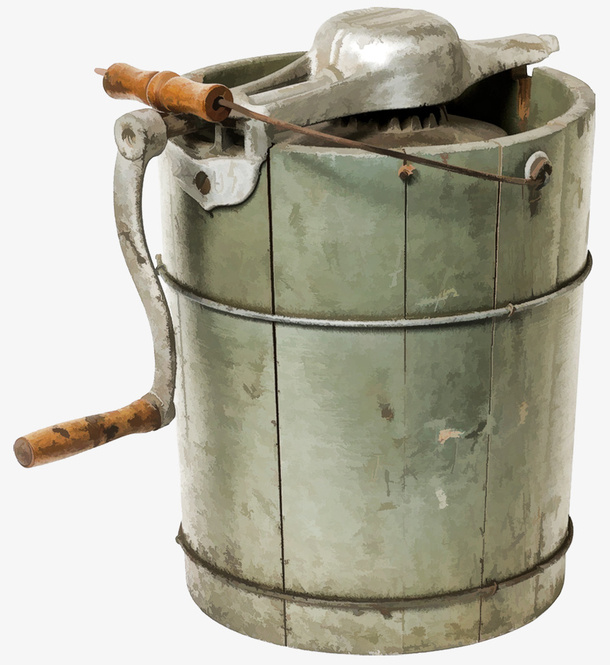 复古压水井免抠