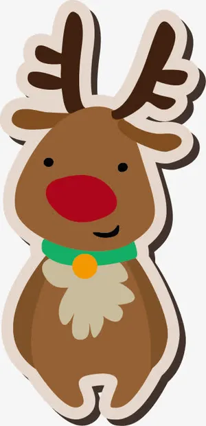 卡通麋鹿图片免抠