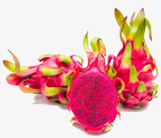 新鲜的越南红心火龙果免抠