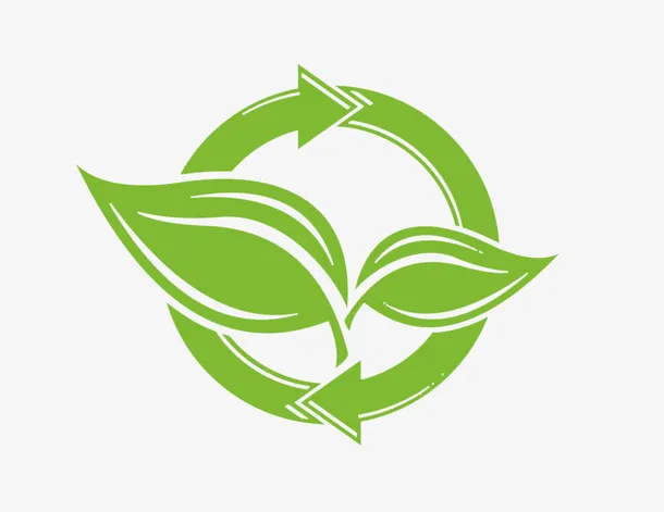 环保绿色logo免抠