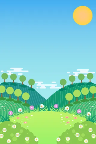 简约森林植树公益环保背景图高清