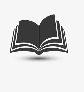 平面打开书本免抠