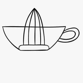 简笔画 厨房用品 果蔬 餐具免抠