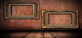 复古金属相框背景高清