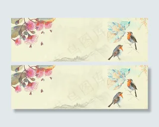 复古淘宝广告banner