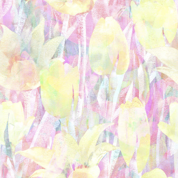 梦幻鲜花背景
