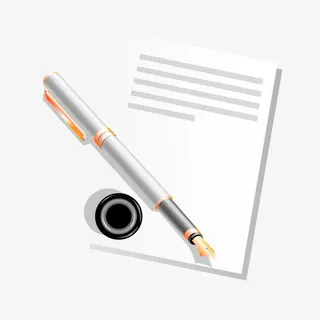 卡通写作文免抠