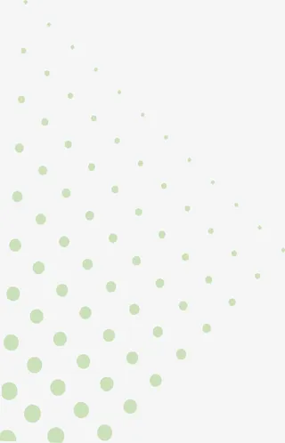 春天绿色纹理圆点免抠