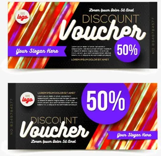 矢量代金券免抠