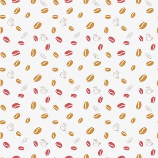 咖啡无缝背景矢量素材