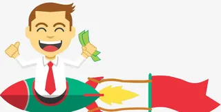 火箭飞行器免抠