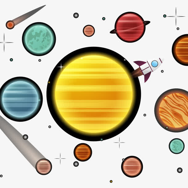 宇宙星球免抠