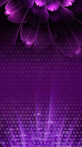 紫色渐变花纹科技手机端H5背景素材高清