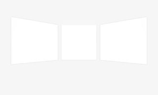 白色几何曲面电视免抠