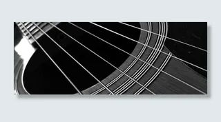 文艺吉他音乐背景高清