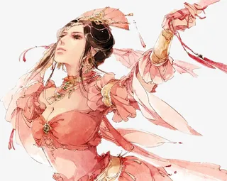 卡通古风图片人物素材免抠