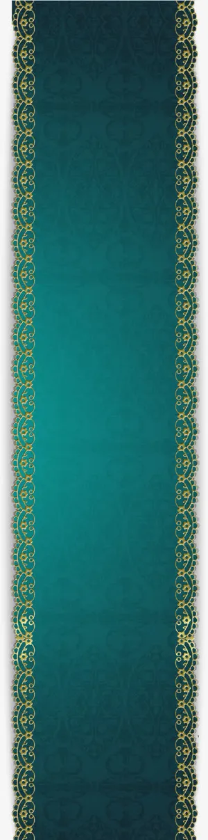 金色花边装饰免抠