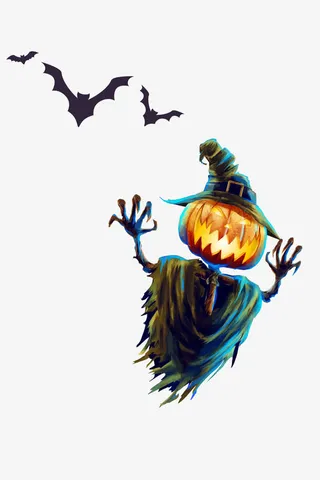 万圣节派对元素免抠