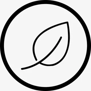 绿叶轻烟图标免抠