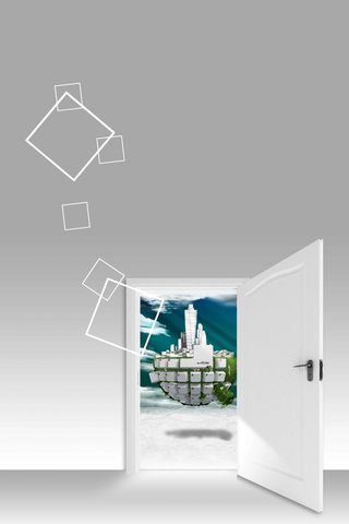 商务灰色简约大气宣传背景高清