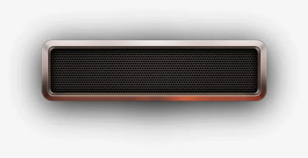 金属质感创意边框免抠