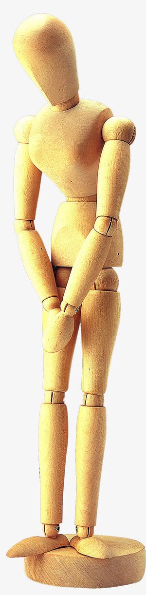 黄色木偶人免抠