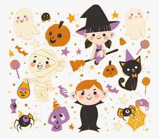 万圣节元素免抠