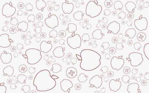 苹果底纹背景元素