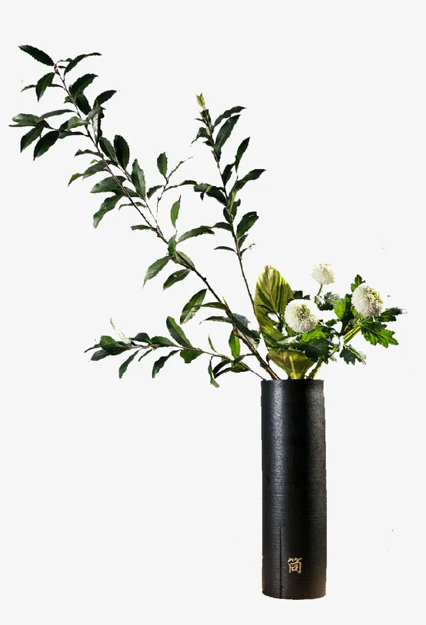 产品实物插花免抠