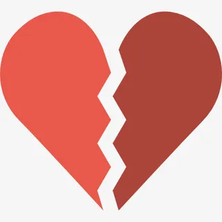 破碎的心图标免抠