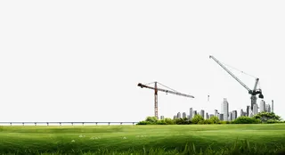 建筑工地施工免抠