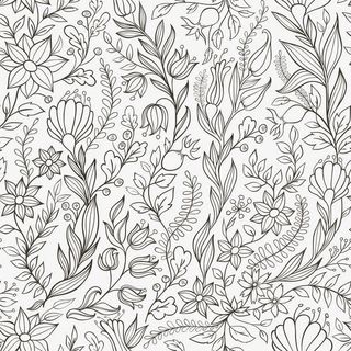 春季树叶底纹免抠