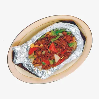 铁板肥牛肉免抠