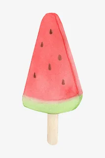 夏天凉爽的西瓜雪糕免抠 夏天凉爽的西瓜雪糕免抠