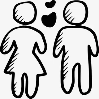 异性恋图标免抠