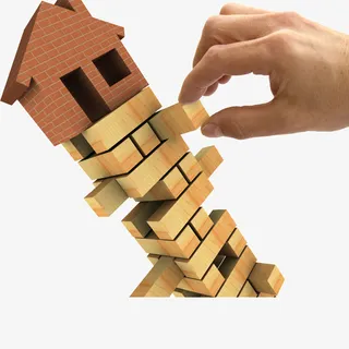 房子积木免抠
