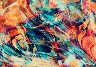 水彩炫彩笔刷渐变高清背景高清