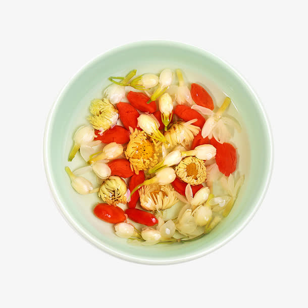 产品实物枸杞茉莉胎菊茶免抠