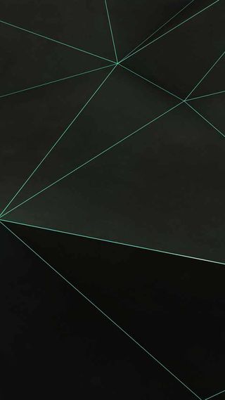 黑色绿色几何H5背景高清