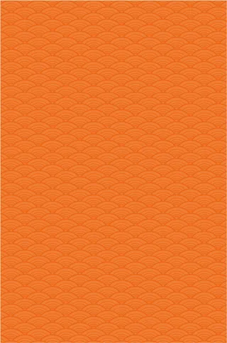 橙色花纹背景喜庆