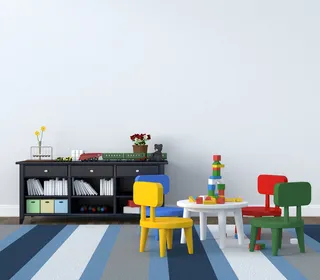 儿童房间摄影海报背景素材高清