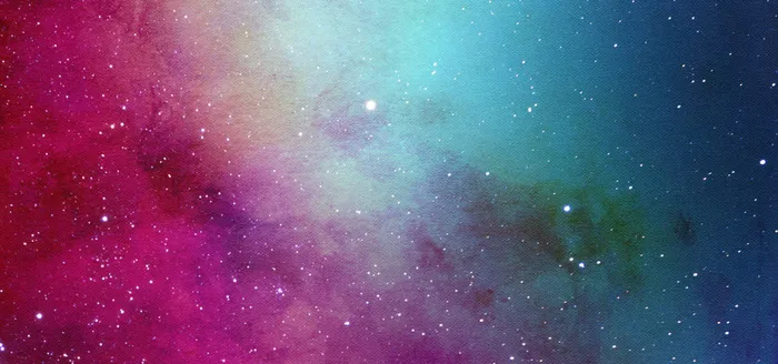 手绘星空高清