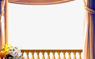 地产广告元素欧式阳台免抠