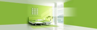 家装家居背景绿色简约海报banner高清