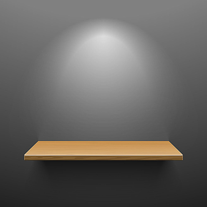 聚光灯下的木板背景高清