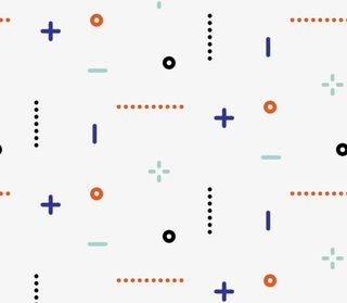 矢量简约花纹底纹免抠