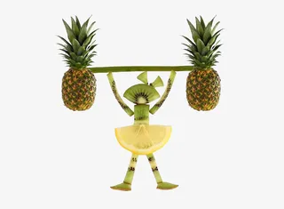 创意水果拼盘免抠