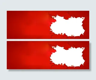 招商海报背景banner免抠