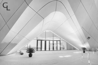 白色建筑物都市风免抠